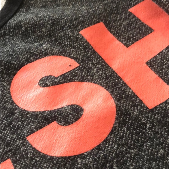 Cropped Ringer Graphic Sweatshirt Fresh Rue21 - Picture 7 of 7